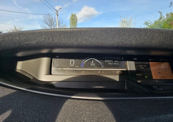 Renault Grand Scenic cena 31000 przebieg: 240000, rok produkcji 2015 z Pniewy małe 67